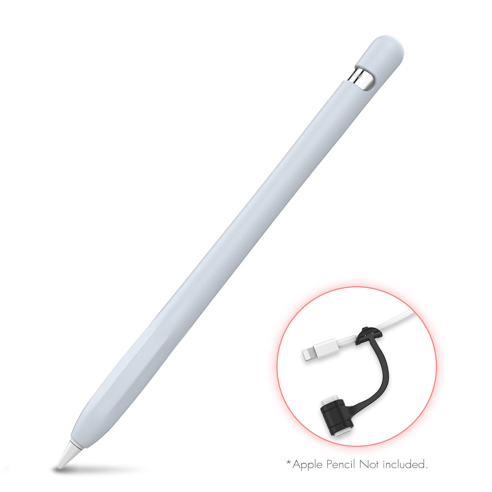 Apple Pencil 第1世代 一体型シリコンケース アダプタホルダー付き 